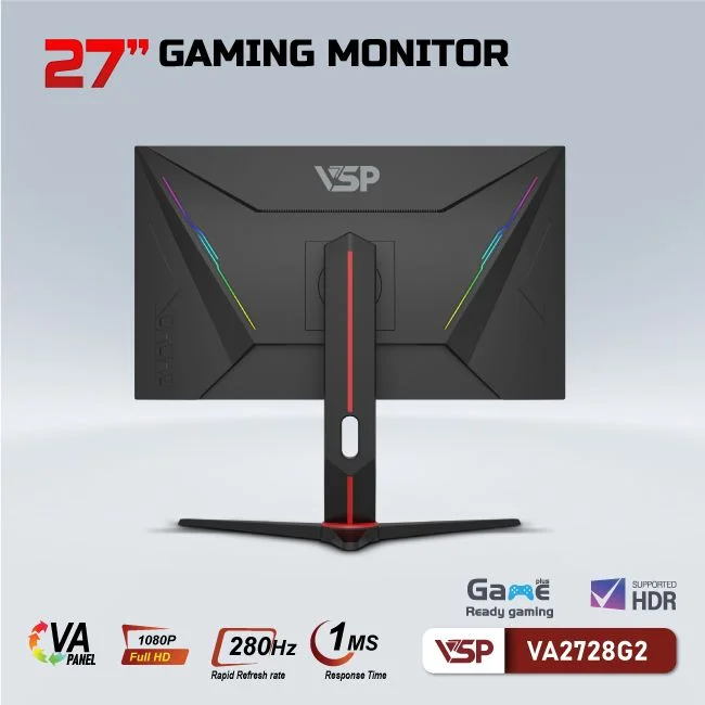 Màn Hình Gaming Monitor VSP 27inch VA 2728G2 280Hz 1ms