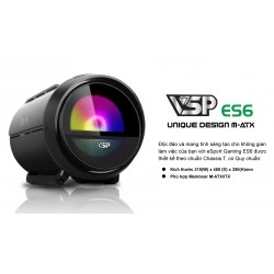 Quốc Việt - Vỏ CASE GAME VSP ES6 BLACK ( M-ATX)