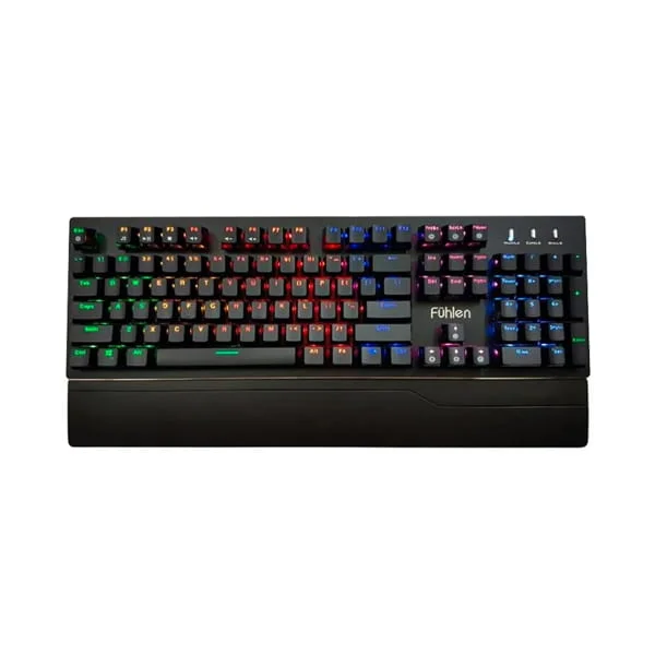 Bàn phím cơ Fuhlen Eraser Mechanical Blue Switch Black